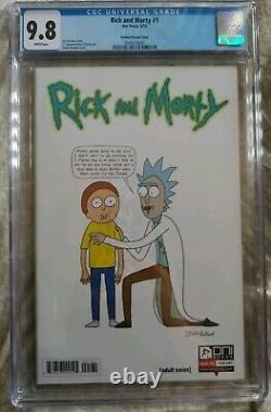 Rick and Morty #1 150 CGC 9.8 Justin Roiland Incentive Variant NM+ MT grail