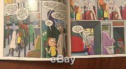 Rick and Morty #1 150 Justin Roiland Incentive Variant grail (5 damaged Pages)