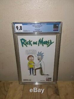 Rick and Morty #1 CGC 9.8 Roiland Variant 150 NM/Mint HTF
