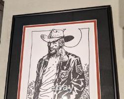 Rick from Walking Dead Charlie Adlard Original Art