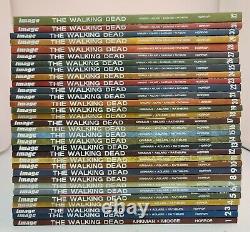 Run of 32 Image Comics THE WALKING DEAD Trade Paperbacks Vol 1 32 NEW TPB