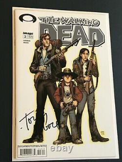 SIGNED The Walking Dead #3 1st Printing Kirkman Moore