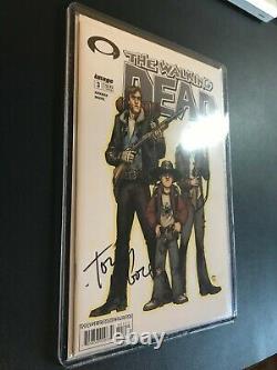 SIGNED The Walking Dead #3 1st Printing Kirkman Moore
