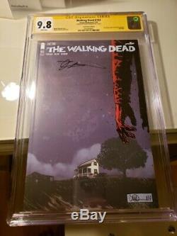 Sdcc 2019 Walking Dead #193 Variant Cover Cgc 9.8 White Signed Robert Kirkman