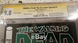 Signed Sketch Walking Dead Governor 1 Michonne CGC 9.8 193 Charlie Adlard 19