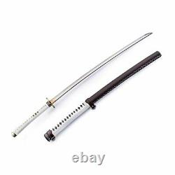 Siwode The Walking Dead Michonne's Katana Sword T10 Clay Tempered 40-Inchs