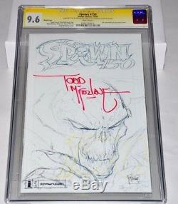Spawn 150 CGC 9.6 Sketch Variant Signature Series Jim Lee and Todd McFarlane