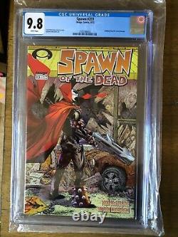 Spawn Homage Cover #223 Walking Dead #1 Cover CGC Graded 9.8 WHITE Pages