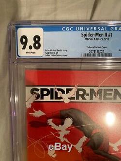 Spider-Men II #1, CGC 9.8, 150 Tedesco Variant, 1st App of Evil Miles Morales