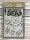 The Walking Dead #109 Cgc 9.2 Blank Cast Signed By 9x Members, Vhtf Signatures