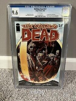 THE WALKING DEAD #27 CGC 9.6 1st Appearance of the Governor Kirkman Image Comics