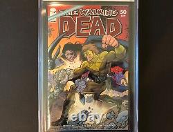 THE WALKING DEAD #50 IMAGE COMICS SUPERHERO 110 VARIANT COVER CGC 9.6 WithPAGES