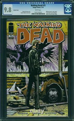 THE WALKING DEAD 75 Cover B CGC 9.8 RARE graded 1 in 50 Retailer Variant