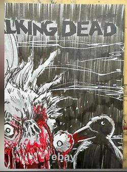 THE WALKING DEAD AFTERMATH #192 BLANK. SIGNED & REMARKED BY TODD BEATS WithCOA