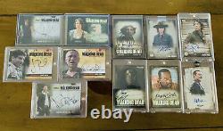 THE WALKING DEAD AUTOGRAPH TRADING CARD Collection 78 in total TWD