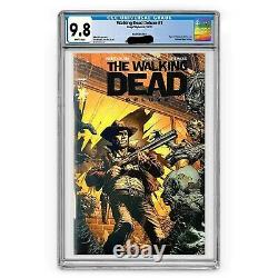 THE WALKING DEAD DELUXE 1 BLACK FOIL EDITION CGC 9.8 Only 200 Copies
