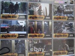 THE WALKING DEAD SEASON 1 TRADING CARD SET 81+Chase set+ Foil walker missing one