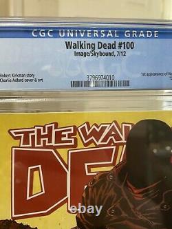 The Walking Dead #100 1st Negan/Lucille, Death Of Glenn CGC 9.8 Negan Cover