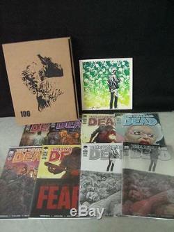 The Walking Dead 100 Box Limited Edition Image Comics Kirkman Adlard Incomplete