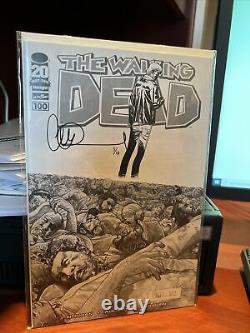 The Walking Dead 100 Dynamic Forces #5in 10 Signed