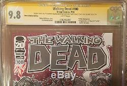 The Walking Dead #100 Hero Initiative CGC 9.8 SS Ben Glendenning First Negan