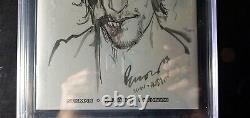 The Walking Dead #109 Blank Signed & Sketch BUZZ & Signed NORMAN REEDUS