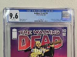 The Walking Dead #10 CGC 9.6. 1st App Hershal, Lacey, Arnold, Maggie, Billy +