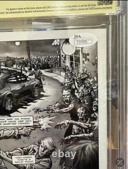 The Walking Dead #115- CBCS 7.5 Graded -JSA Authenticated- Multiple Signatures