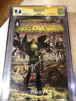 The Walking Dead #150 CCG 9.6 Graded Moore Variant Signed by Kirkman