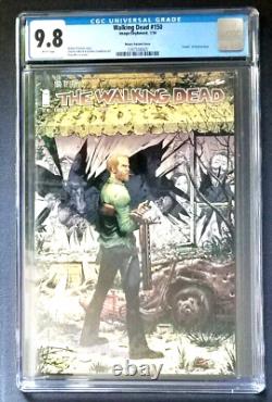 The Walking Dead #150 (Image 2016) CGC graded 9.8 Moore Variant Key Death issue