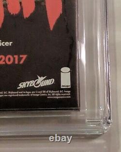 The Walking Dead #163 1500 B&W Sketch Cover Variant CGC 9.8 2017