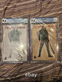 The Walking Dead #163 Graded Lot (2)? Sketch Cover & Full Color Cgc 9.8 Nm/mt