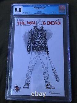 The Walking Dead #163 Sketch CGC 9.8