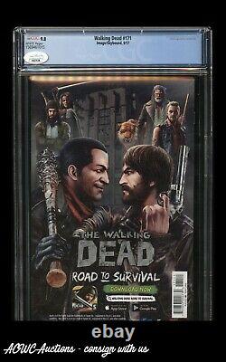 The Walking Dead #171 (1st Princess) Signed by Paola Lazaro CGC 9.8 & JSA