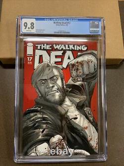 The Walking Dead #17 CGC 9.8 FreeShipWhite Pages