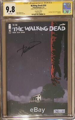 The Walking Dead #193 SDCC Variant CGC 9.8 SS Final Issue