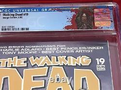 The Walking Dead #19 CGC 9.8 1st Michonne App & Death of Dexter Custom Label