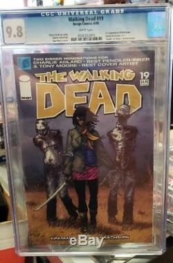 The Walking Dead #19 CGC 9.8 Comic Book image 2005 1st Appearance Michonne