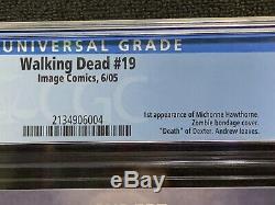 The Walking Dead 19/ appearance of Michonne/ CGC 9.6/ Negan/ Grimes/ Image Comic