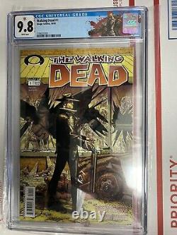The Walking Dead #1 (2003, Image) CGC 9.8 Rick label! Rare the grail of twd