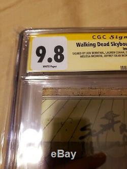 The Walking Dead #1 5th Anniversary Skybound CGC signed 9.8 (14 cast members!)