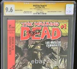 The Walking Dead #1 ARGENTINIAN EDITION? SIGNED KIRKMAN & MOORE? CGC 9.6 2010