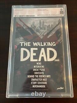 The Walking Dead #1, B&W Variant, Signed by Neal Adams, with 9.4 CBCS Grade