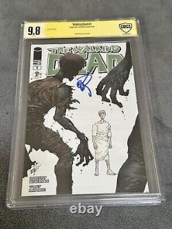 The Walking Dead #1 CBCS 9.8 Emerald City Comic Con Signed Erik Larsen NOT CGC