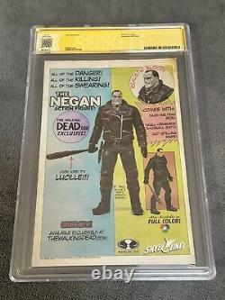 The Walking Dead #1 CBCS 9.8 Emerald City Comic Con Signed Erik Larsen NOT CGC