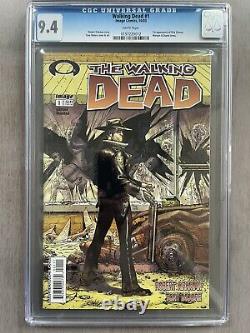 The Walking Dead #1 CGC 9.4 Black Letters White Pages