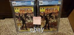 The Walking Dead #1 CGC 9.6 Not 9.8 matching grade set. Both Black/White labels