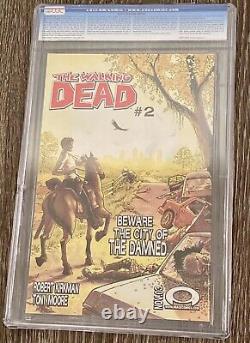 The Walking Dead #1 CGC 9.6 (White Image 2003) 1st Appearance Rock Grimes