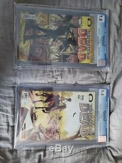 The Walking Dead #1, CGC 9.8 1st Print, and The Walking Dead #2, CGC 9.4 1st Pri