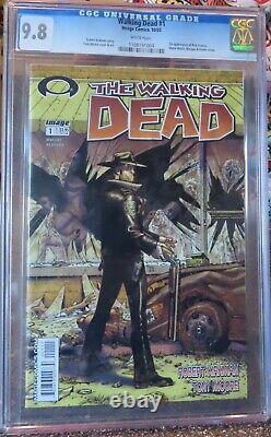 The Walking Dead #1 CGC 9.8 NM/MT white pages 1108191004